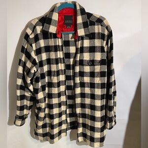 The Limited Vintage Zippered Plaid Jacket L